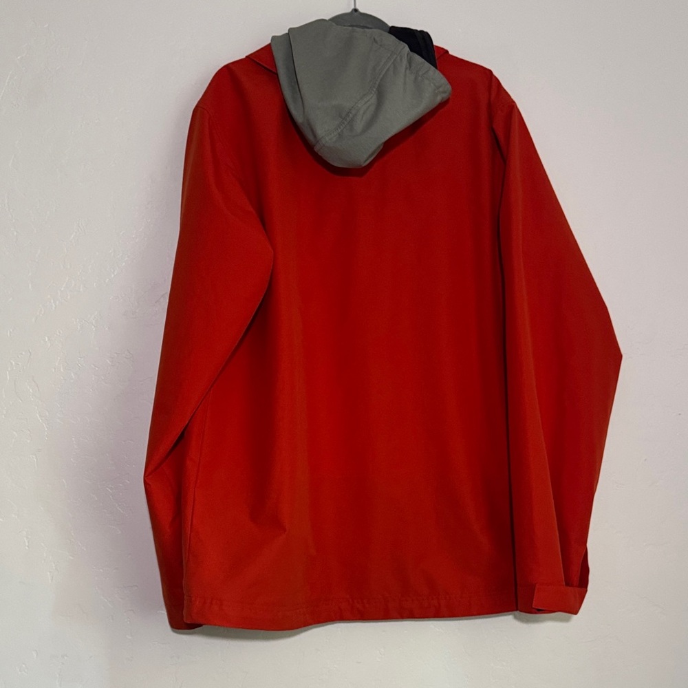 Adidas Red and Gray Hooded Jacket - Picture 7 of 7